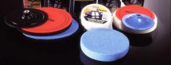 8 in. Med Blue Foam Pad- Pack Of 2