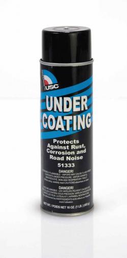 U S Chemical & Plastics US51333 16 oz. Reg Rubberized Aerosol Undercoating