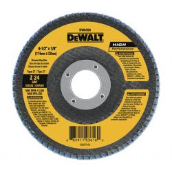 Picture of Dewalt & Black and Decker Dw8302 Zirconia 4 x 0.63 in. 60 Grit Flap Wheel Disc