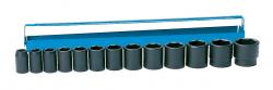 Plus Socket 0.5 in. Drive Standard Imperial 13 Piece Set