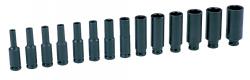 Gp9714Md Socket 0.25 in. Surf Drive Deep Metric 14 Piece Set