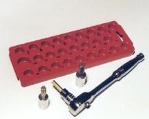 Master Hex and Torx Socket Tray - Black - 3/8in. Drive - Tool Storage Solution