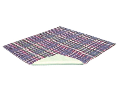 Picture of Essential Medical C2011 Quik Sorb Reusable Underpad&#44; 24 in. x 36 in. Plaid Underpad