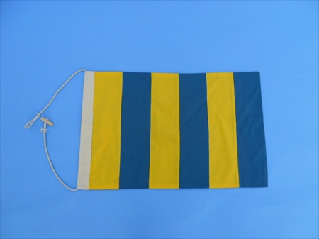 Letter G Cloth Nautical Alphabet Flag - 20 in. Decorative Accent