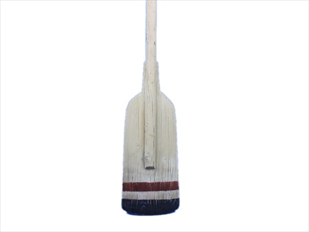 Picture of Handcrafted Model Ships Oar 50 - 512-Hooks Wooden Bristol Squared Rowing Oar With Hooks 50 in. Decorative Accent