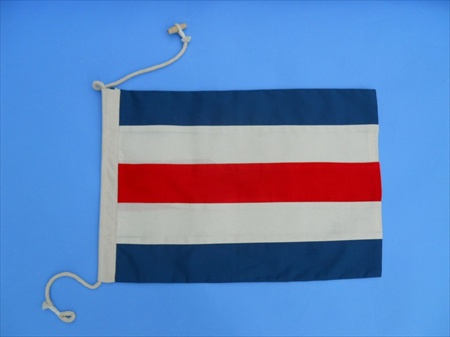 Letter C Cloth Nautical Alphabet Flag - 20 in. Decorative Accent