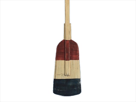 Picture of Handcrafted Model Ships Oar 50 - 508-Hooks Wooden Independence Squared Rowing Oar With Hooks 50 in. Decorative Accent