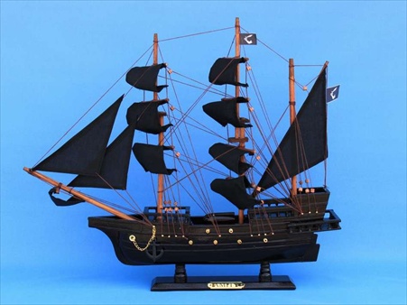 Picture of Handcrafted Model Ships AMITY 20 Thomas Tews Amity 20 in. Decorative Tall Model Ship