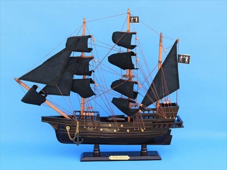 Black Barts  in. Decorative Model Pirate Ships