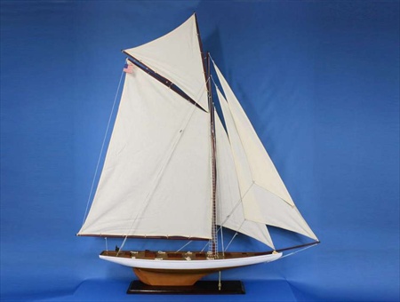 Picture of Handcrafted Model Ships Columbia 60 Columbia 60 in. Decorative Sail Boat
