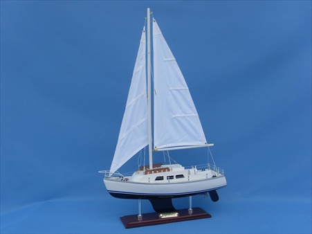 Picture of Handcrafted Model Ships Catalina Catalina Yacht 24 in. Decorative Famous Ship