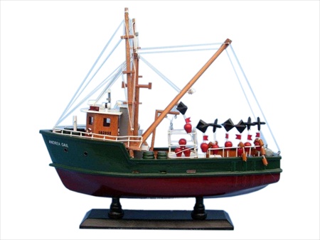 Andrea in. - The Perfect Storm Decorative Fishing Boat