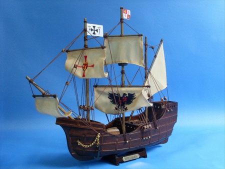 Picture of Handcrafted Model Ships B0903 Santa Maria Limited 14 in. Decorative Famous Ship