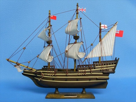 in. Decorative Tall Model Ship