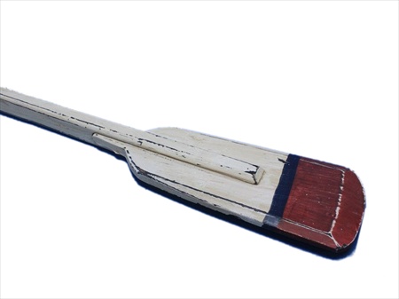 Oar 36-314 Wooden Hayden Squared Rowing Oar With Hooks 36 in. Decorative Accent -  Handcrafted Model Ships