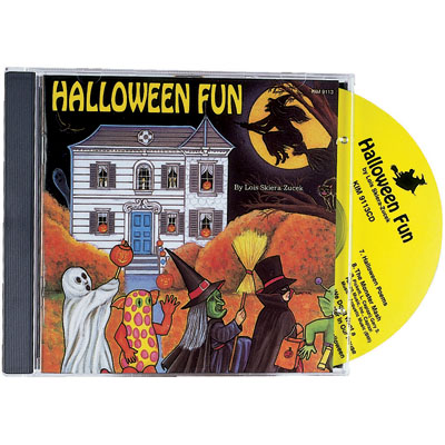Halloween Fun Songs CD For 3-9
