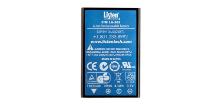 LA-365 Replacement Rechargeable Li-ion Battery