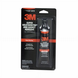 Picture of 3M 3M8002 Weather-strip Adhesive Yellow 2Oz Tube