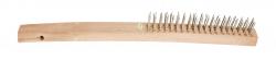 Wire Brush 14 in. Wood Handle