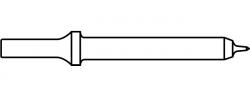 Ajax Tools Works Aja918 Pierce Punch with 8 Screw - 401 Shank 5-0.5