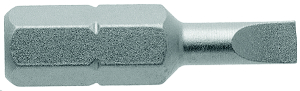 Hex Slotted Screw Tip - Steel - 1 in. - Set of 5 - Durable Insert Bits