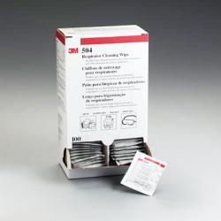 Picture of 3M 3M7065 Respirator Cleaning Wipes- 100 Box