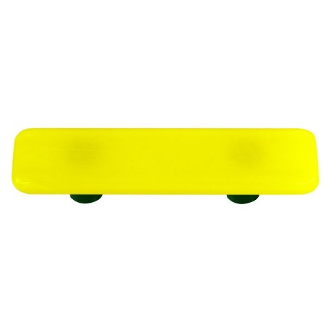 Glass Cabinet Pull - Canary Yellow