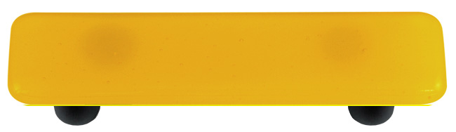Glass Cabinet Pull - Sunflower Yellow
