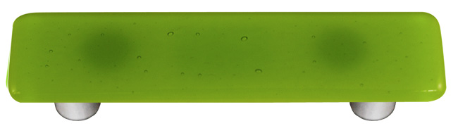 Glass Cabinet Pull - Spring Green