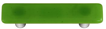 Glass Cabinet Pull - Light Green