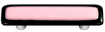 Glass Cabinet Pull - Petal Pink