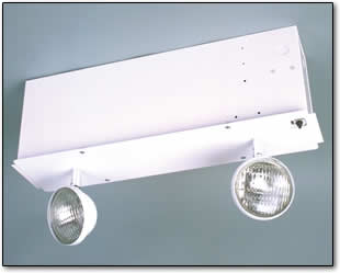 Picture of Big Beam H2BR6S10 Standard Heads Emergency Lights 6 V With White Finish