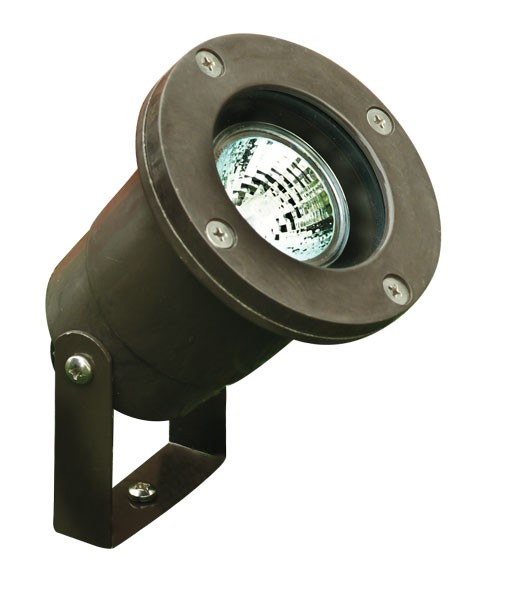 Fiberglass Directional Spot Light, Bronze