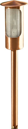 Copper Accent Path- Walkway and Area Light - Copper