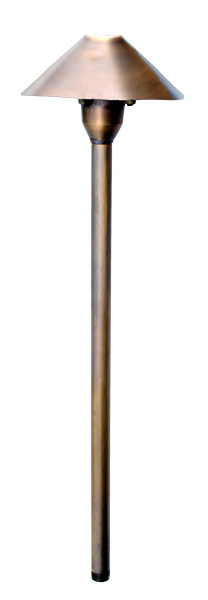 Brass Path- Walkway and Area Light - Antique Brass