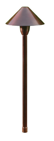 Brass Path, Walkway and Area Light, Antique Bronze
