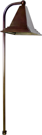Brass Path- Walkway and Area Light - Antique Bronze