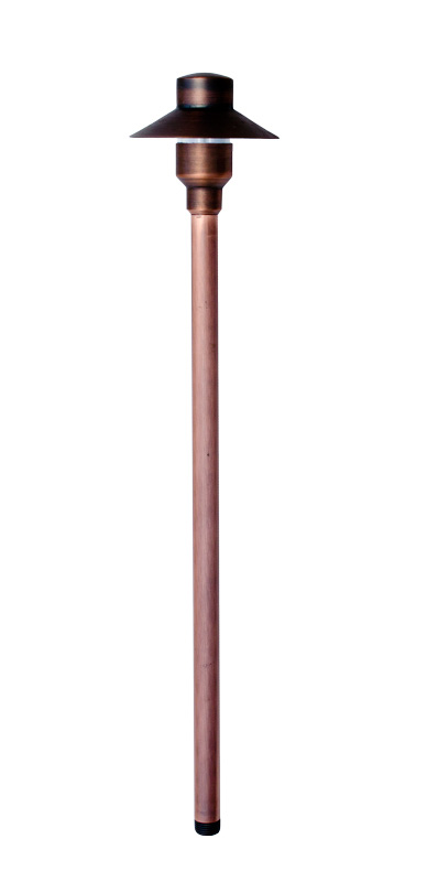 Brass Path, Walkway and Area Light, Antique Bronze