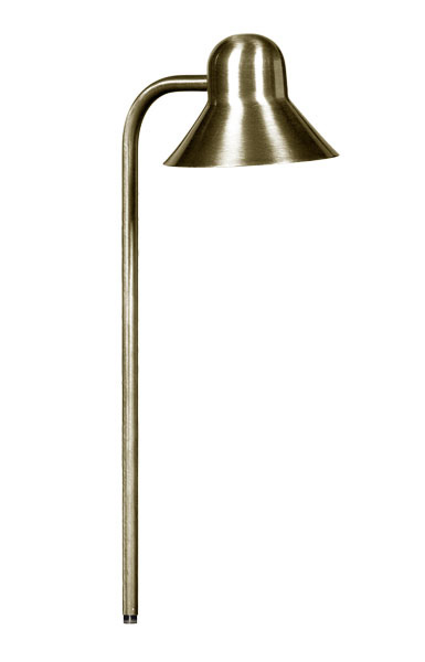 Brass Path, Walkway and Area Light, Antique Brass