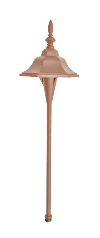 Cast Aluminum Path, Walkway and Area Light, Dark Sand