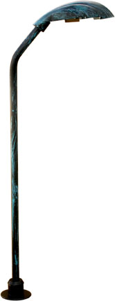 LV212-VG Cast Aluminum Path- Walkway and Area Light- Verde Green