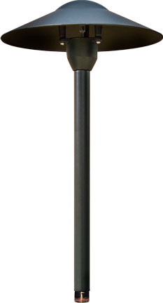 LV214-B Cast Aluminum Path- Walkway and Area Light- Black