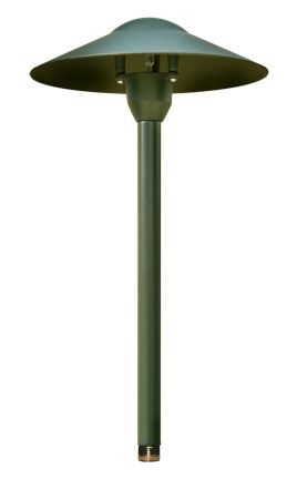 LV214-G Cast Aluminum Path- Walkway and Area Light- Green