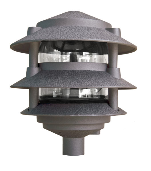 Picture of Dabmar Lighting D5000-BZ Cast Aluminum Three Tier Pagoda Light&#44; Bronze