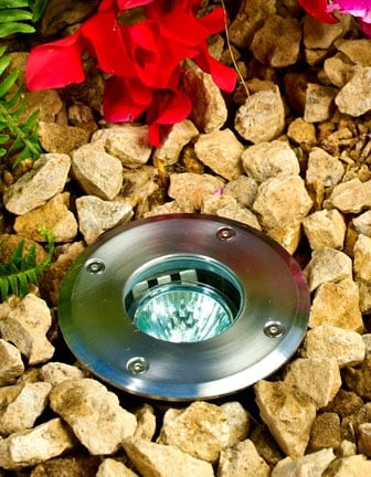 Picture of Dabmar Lighting LV314-SS Stainless Steel In-Ground Well Light with Adjustable Lamp- Stainless Steel
