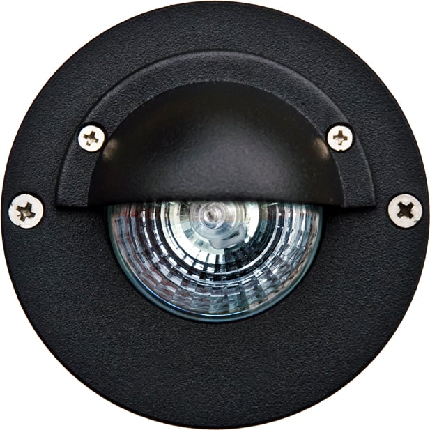 Picture of Dabmar Lighting LV625-B Cast Aluminum In-Ground Well Light with Eyelid- Black