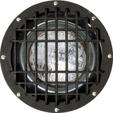 Picture of Dabmar Lighting FG4320-GRL-MT Fiberglass In-Ground Well Light with Grill - Bronze