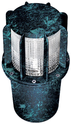 Cast Aluminum In-Ground Well Light- Verde Green