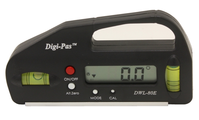 Picture of Digi-Pas DWL80E Mini Pocket Size Digital Level Electronic Angle Gauge with 0.1 Degree Accuracy