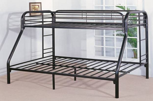 Twin - Full Size Metal Bunk Bed